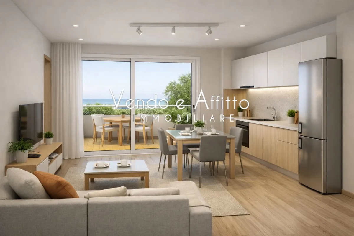 Appartamento con Ampio Terrazzo e Spazio Esterno