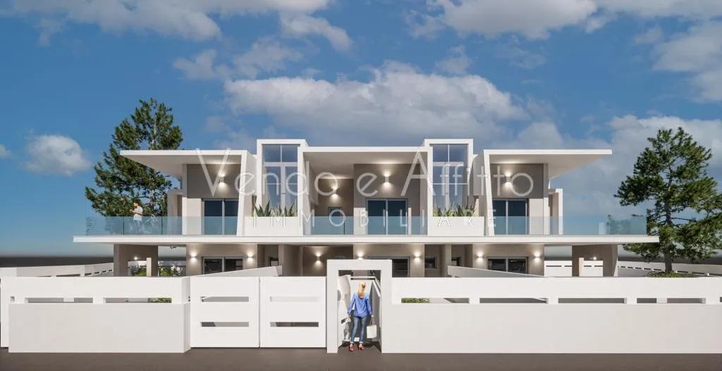 AMPIE VILLETTE A SCHIERA SU TRE LIVELLI